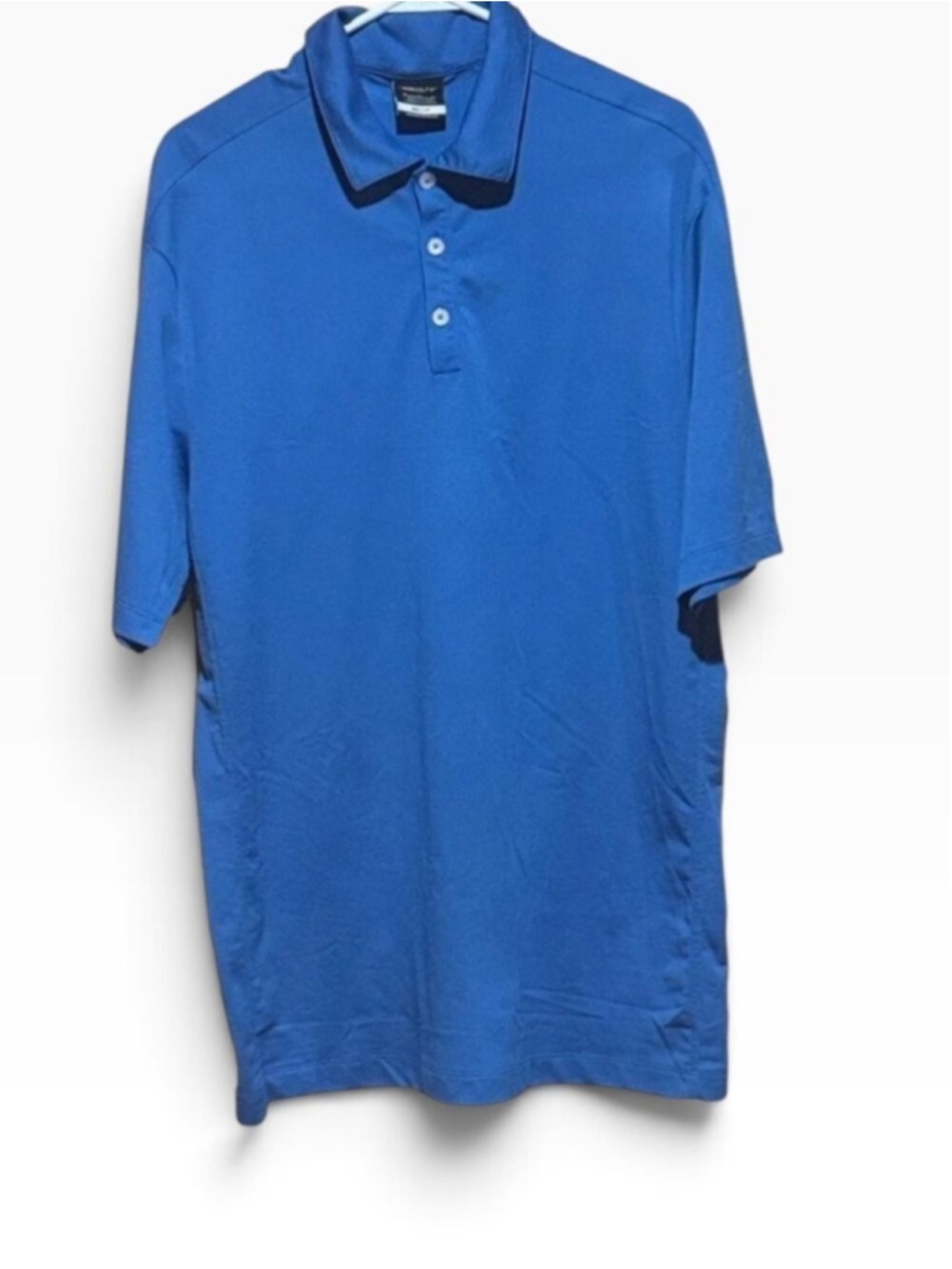 Nike Men's Blue Golf Polo Shirt Dri FIT Athletic XL